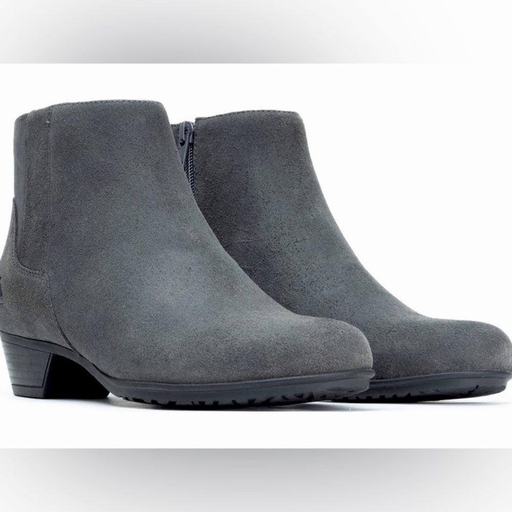 Abeo Booties Charcoal Rustic Size US 7